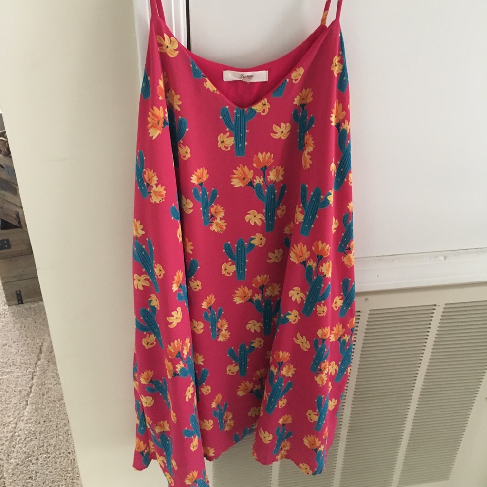 Pink Cactus Dress